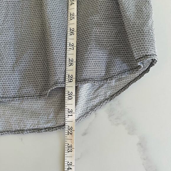 GUESS Mens Claymour Geo-Print Shirt Black/White Size XXL - Picture 3 of 8